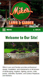 Mobile Screenshot of mikeslawnandgarden.com